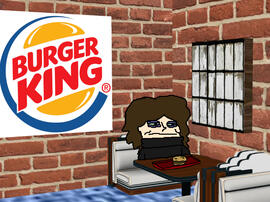 at burger king